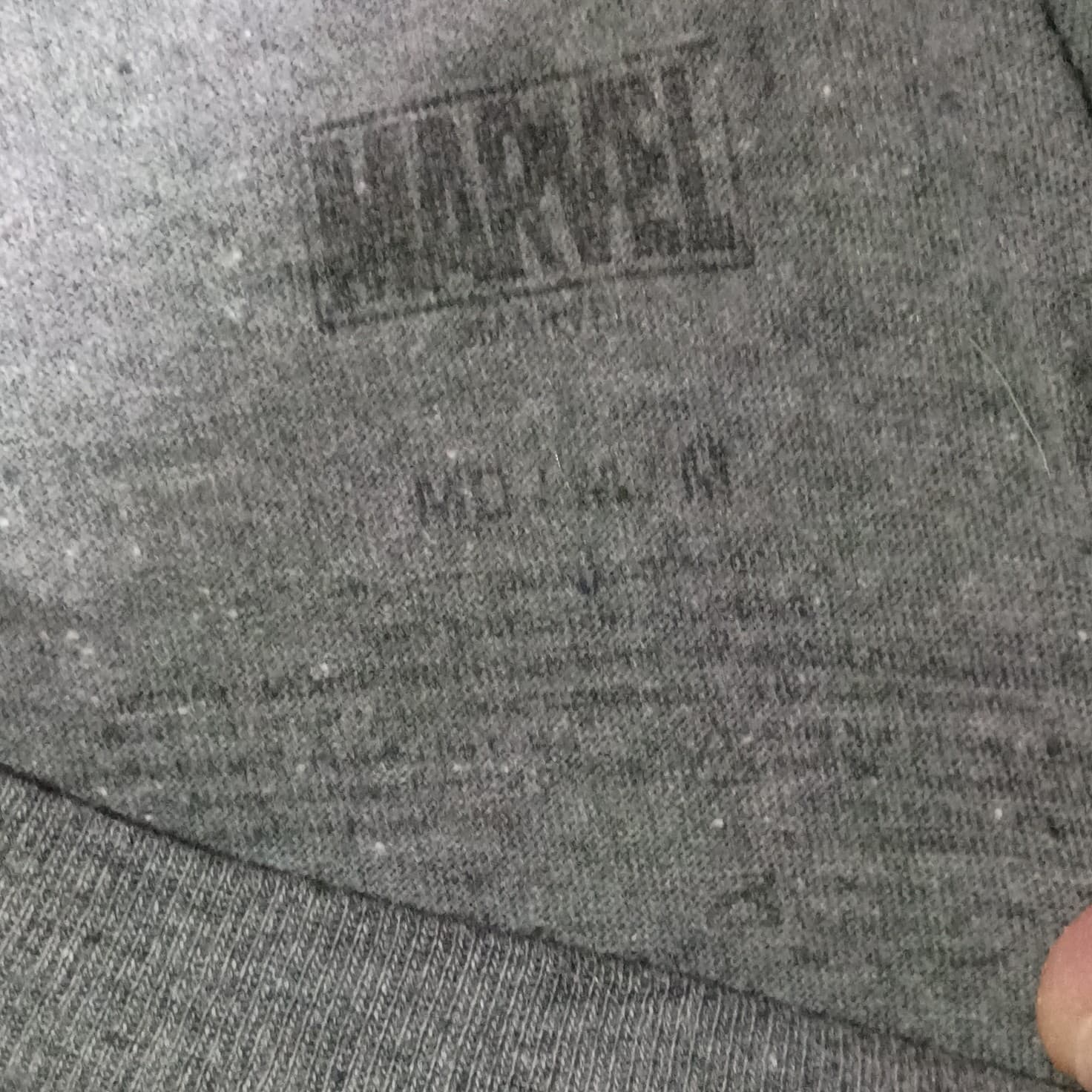 Marvel Graphic Print Short Sleeve Gray Men's T-Shirt Size Medium - Thumbnail 5