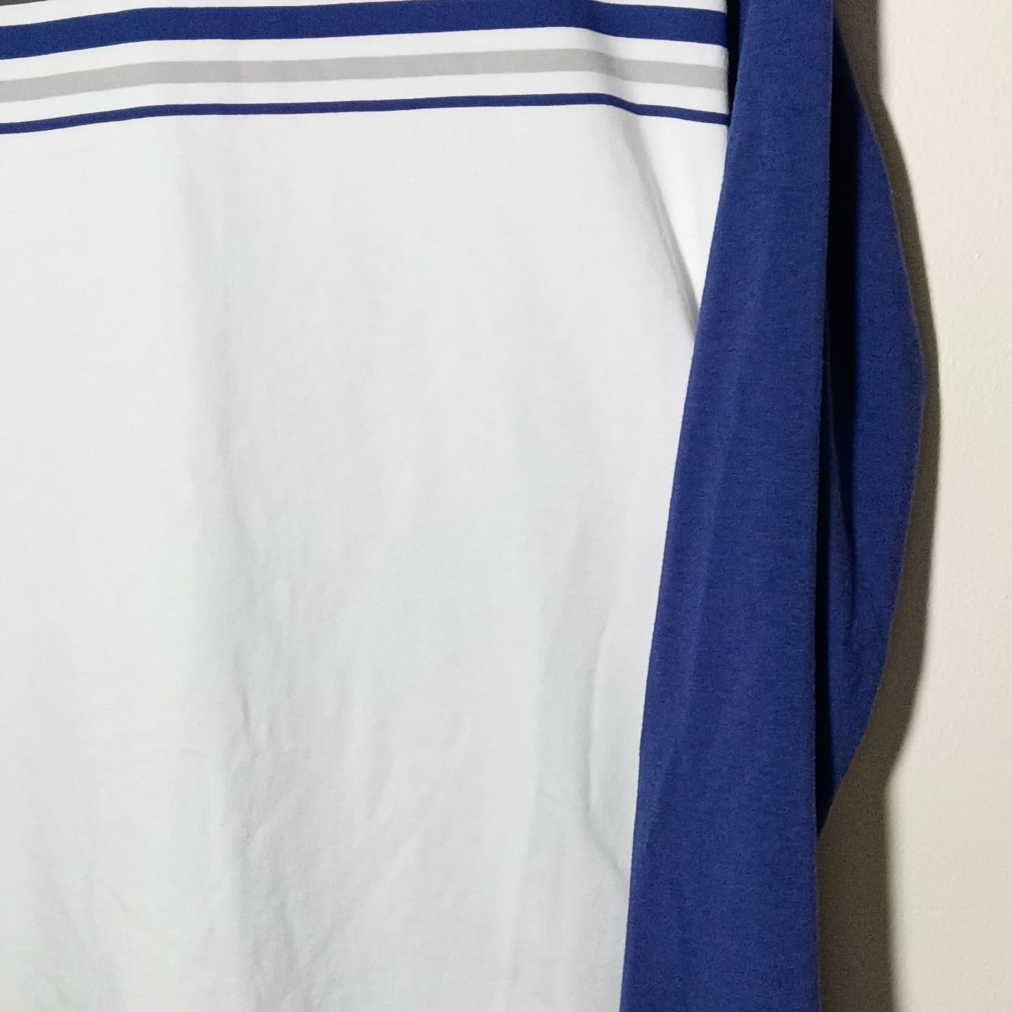 Harley Davidson Womens Shirt Tee Long Sleeve Purple White Stripe Large - Thumbnail 4