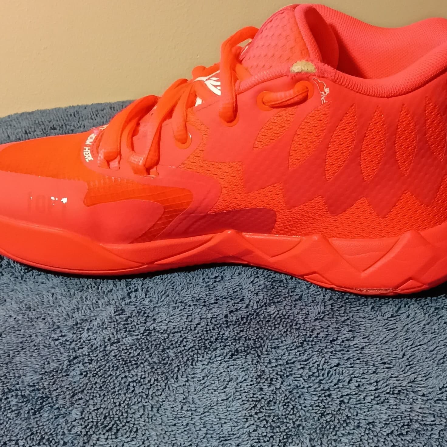 PUMA Sneakers Mens 7 Pink Lamelo Breast Cancer Awareness Basketball 309824-01 - Thumbnail 10