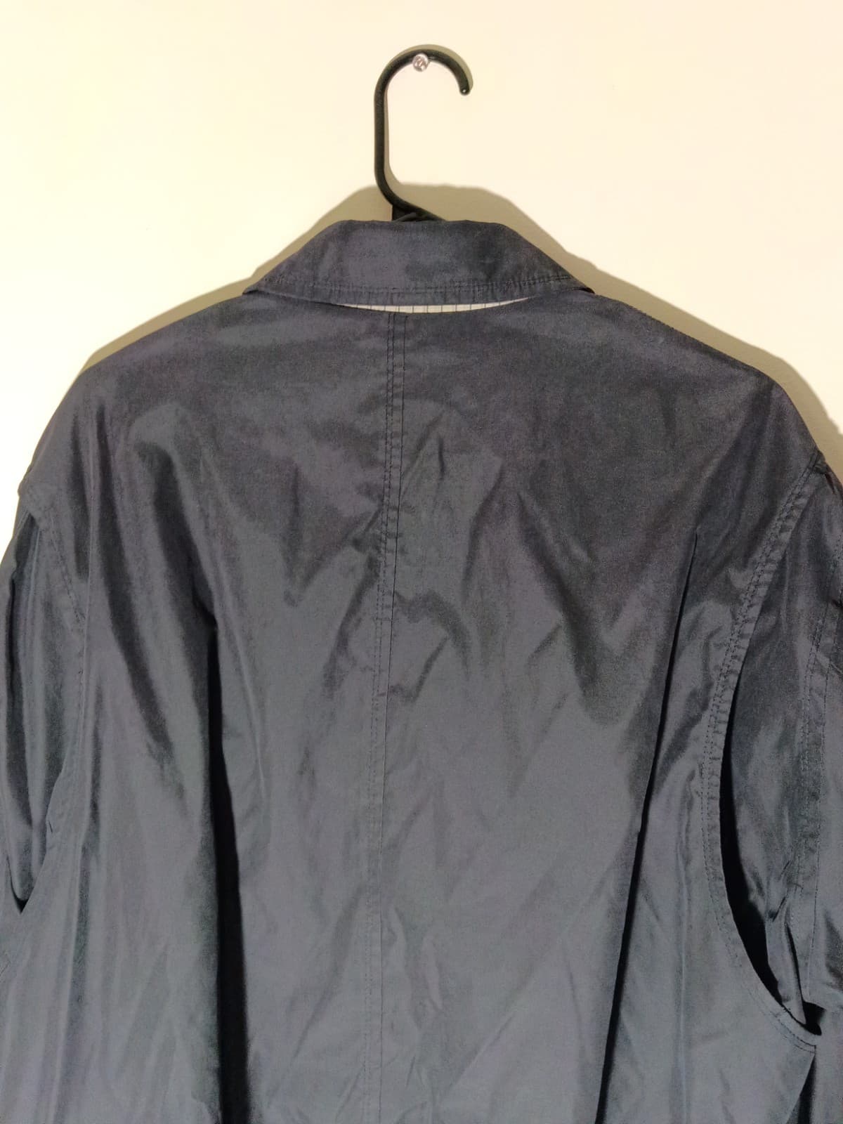 London Fog Men’s Navy Blue Zip-Up Jacket Size XL Mesh Lining Zip Pockets Vented - Thumbnail 9
