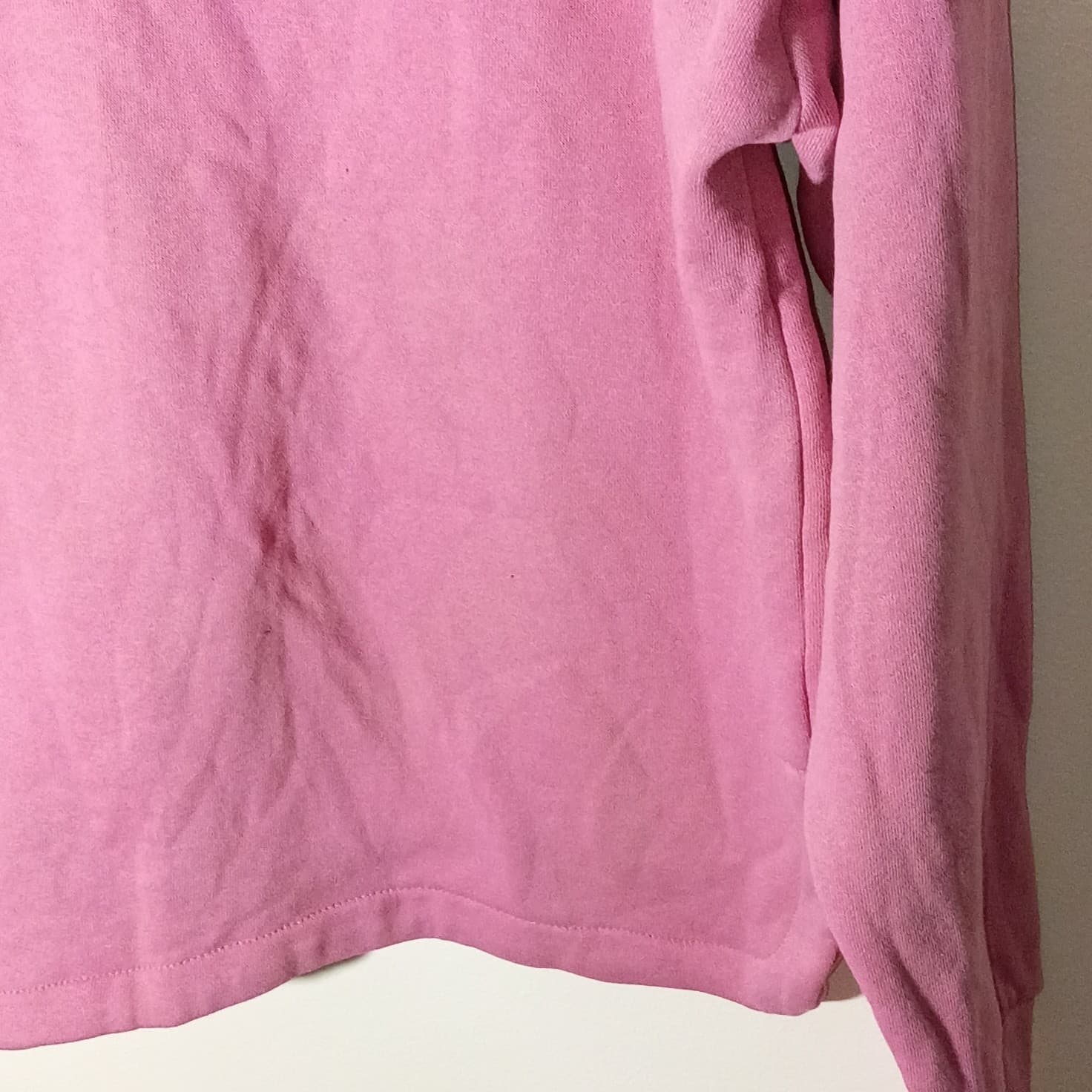 Spyder Pink Logo Crewneck Fleece Cotton Pullover Sweatshirt Women's L - Thumbnail 12