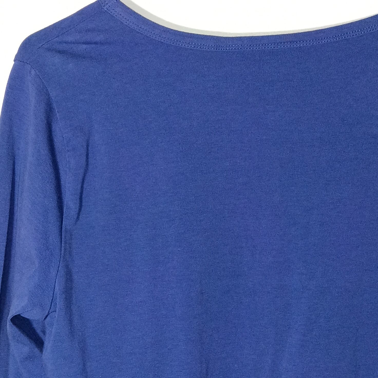 Harley Davidson Womens Shirt Tee Long Sleeve Purple White Stripe Large - Thumbnail 13