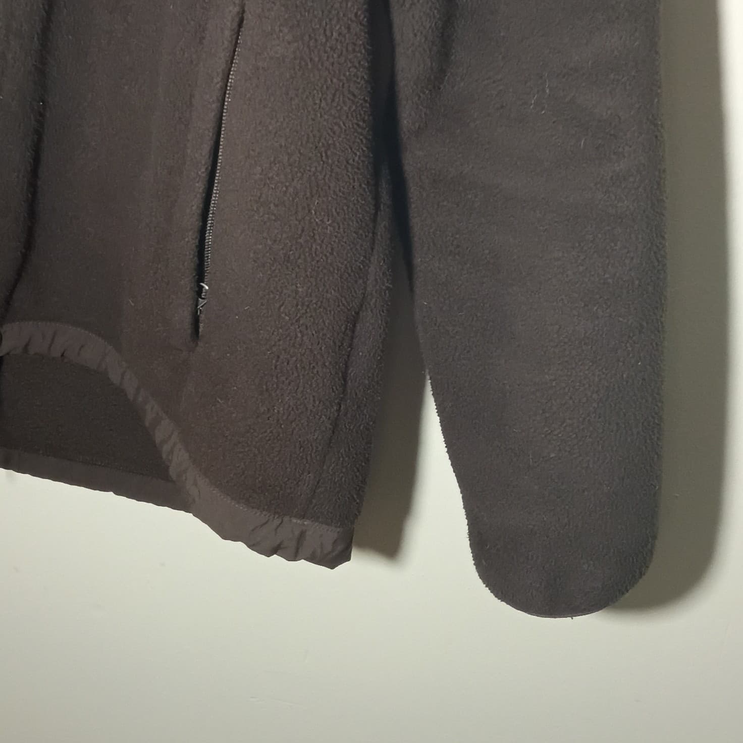 The North Face Denali Womens XL/TG Black Full Zip Jacket Zippered Pockets - Thumbnail 4