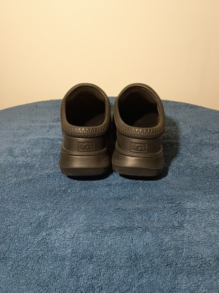 UGG Tasman Men's Black Slip Resistant Slip On Rubber Clog Casual Shoes Size 11 - Thumbnail 9