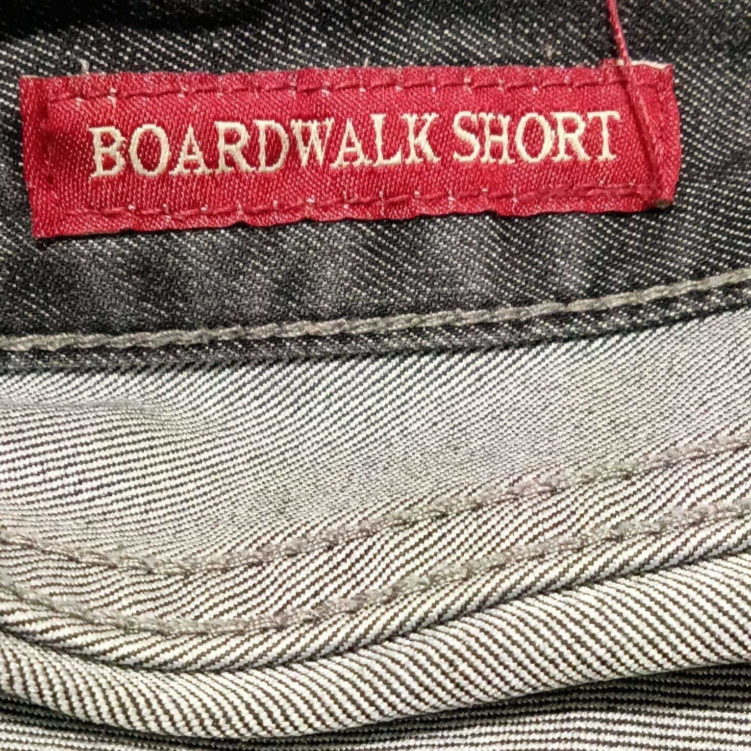 Lucky Brand Boardwalk Short Cut Off Denim Shorts Black Embroidered Size 4/27 - Thumbnail 10
