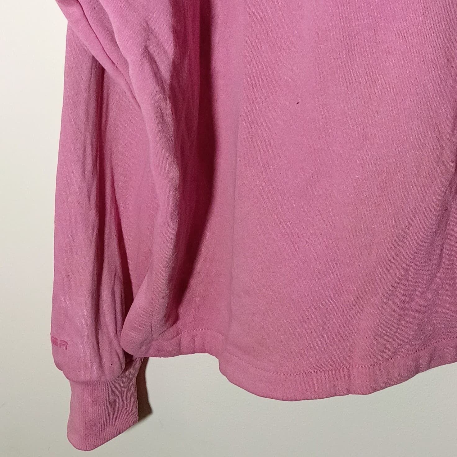 Spyder Pink Logo Crewneck Fleece Cotton Pullover Sweatshirt Women's L - Thumbnail 13