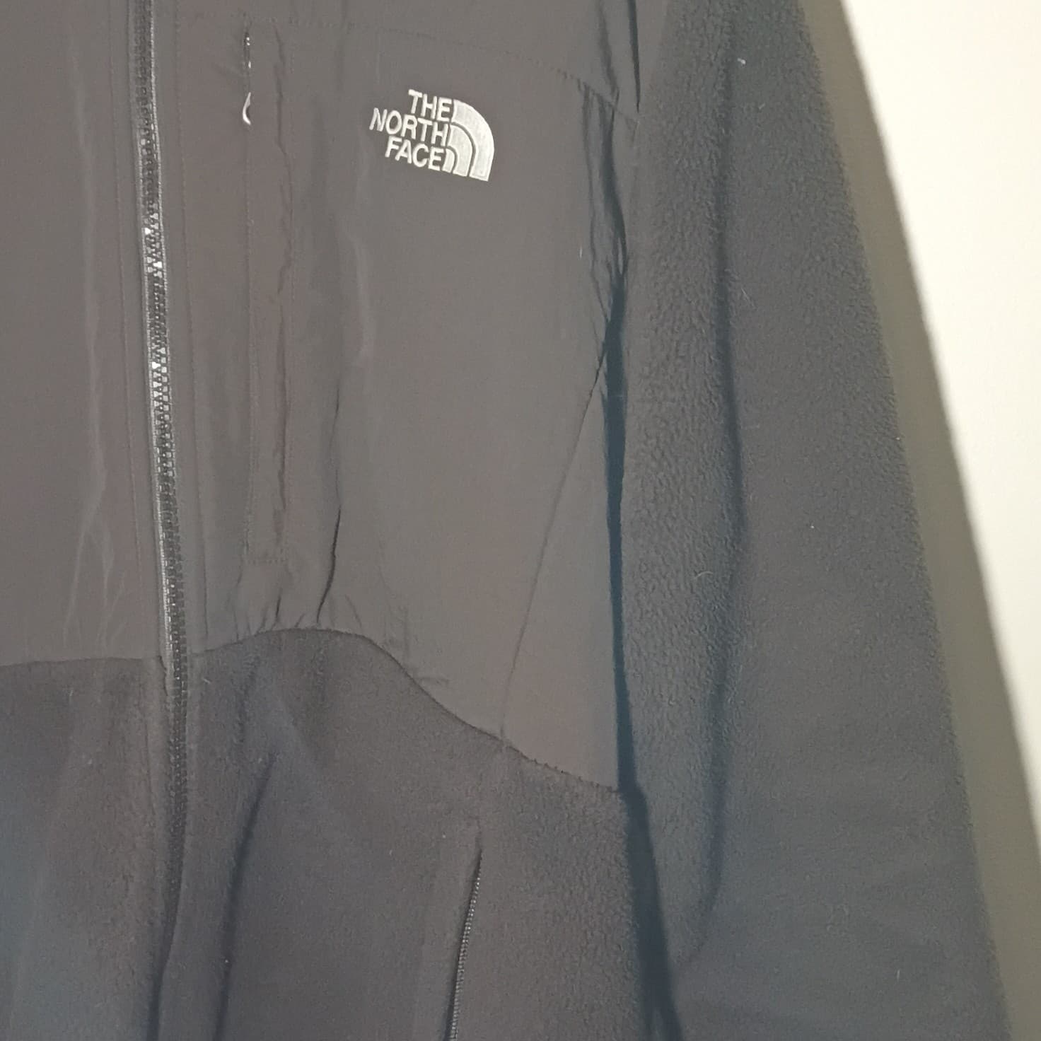 The North Face Denali Womens XL/TG Black Full Zip Jacket Zippered Pockets - Thumbnail 3