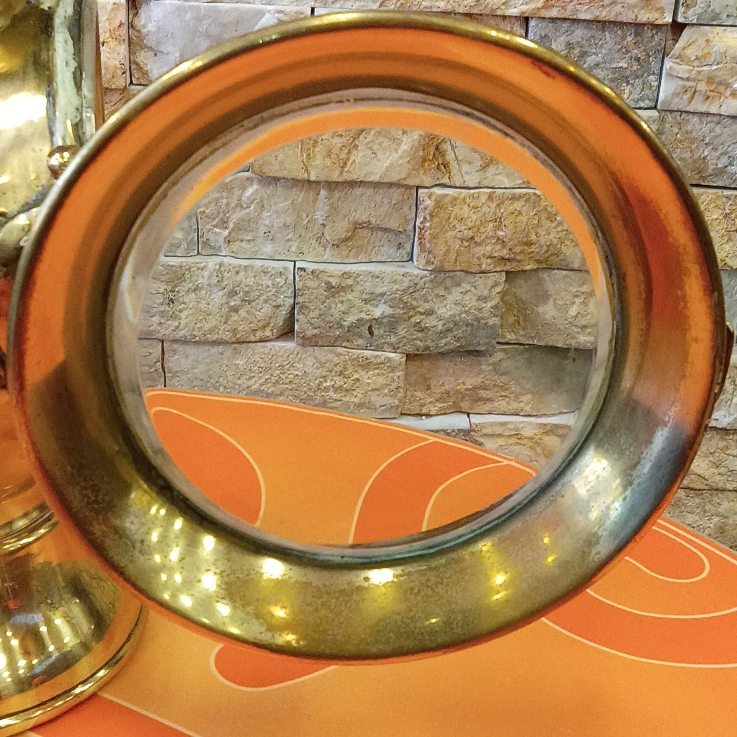 Vintage Brass HOWES & BURLEY BIRMINGHAM ILLUMINATED SIDE CAR LAMP Old Original - Thumbnail 12