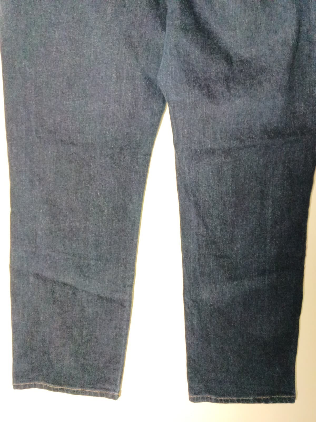 LRL Lauren Ralph Womens Blue Denim Dark Wash Jeans Size 14 (17x27 1/2) - Thumbnail 5