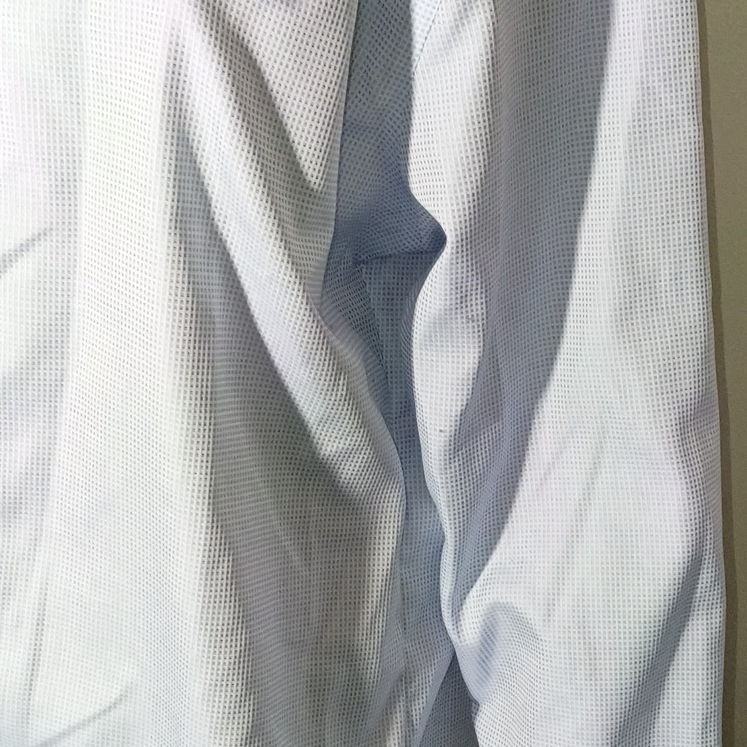Calvin Klein Slim Performance Non-Iron Button Up Blue Men Large - Thumbnail 5