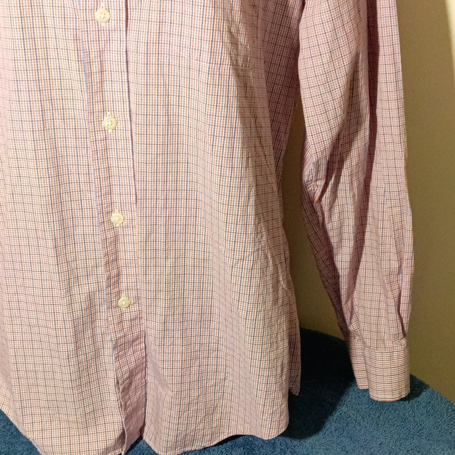 brooks brothers 346 Men’s Dress Shirt Multicolor Size medium - Thumbnail 3