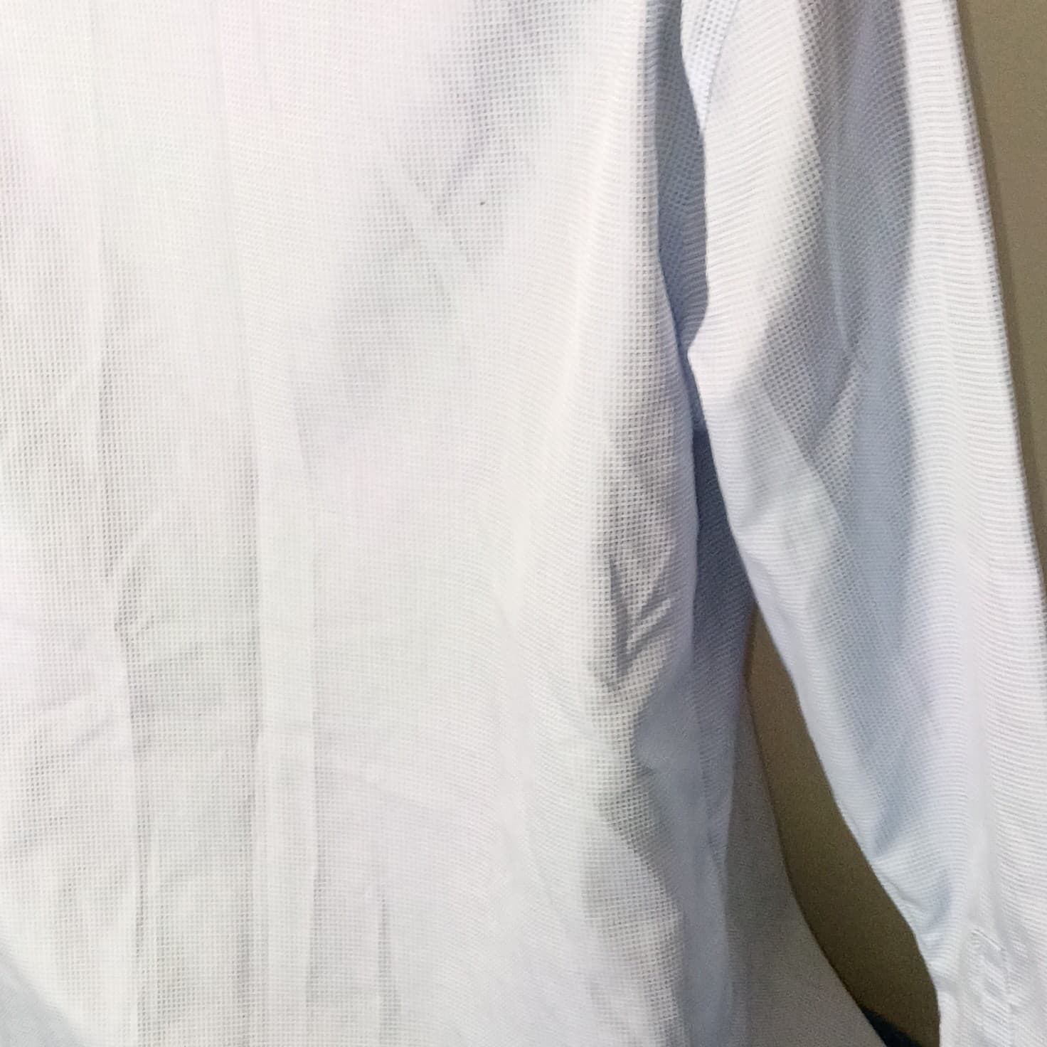 Calvin Klein Slim Performance Non-Iron Button Up Blue Men Large - Thumbnail 15