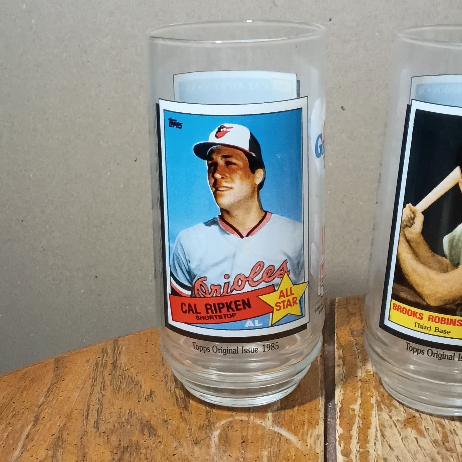 5 1993 McDonald’s All Time Greatest Team MLB Topps Baseball Glasses Mint - Thumbnail 2