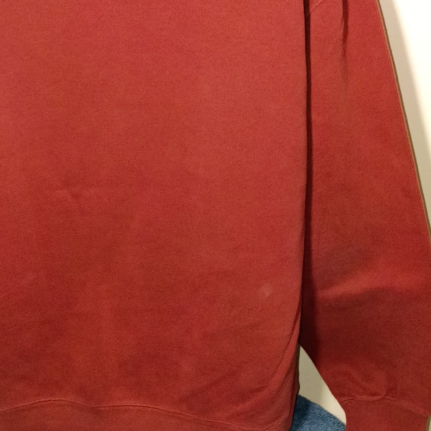 Orvis Vintage Shirt Medium 1/4 Button Pullover Red Knit Sweate Size Large - Thumbnail 11