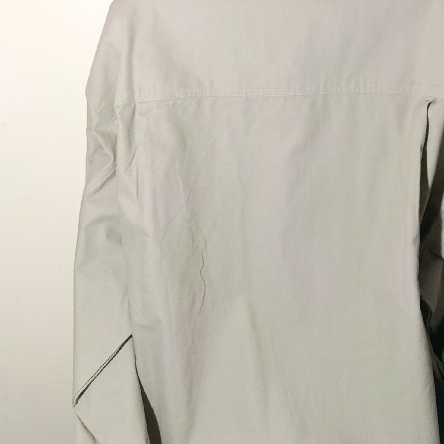 Vintage Marlboro Button Shirt Men 2XL Khaki Tan Safari Ranch Promo Pocket Work - Thumbnail 13