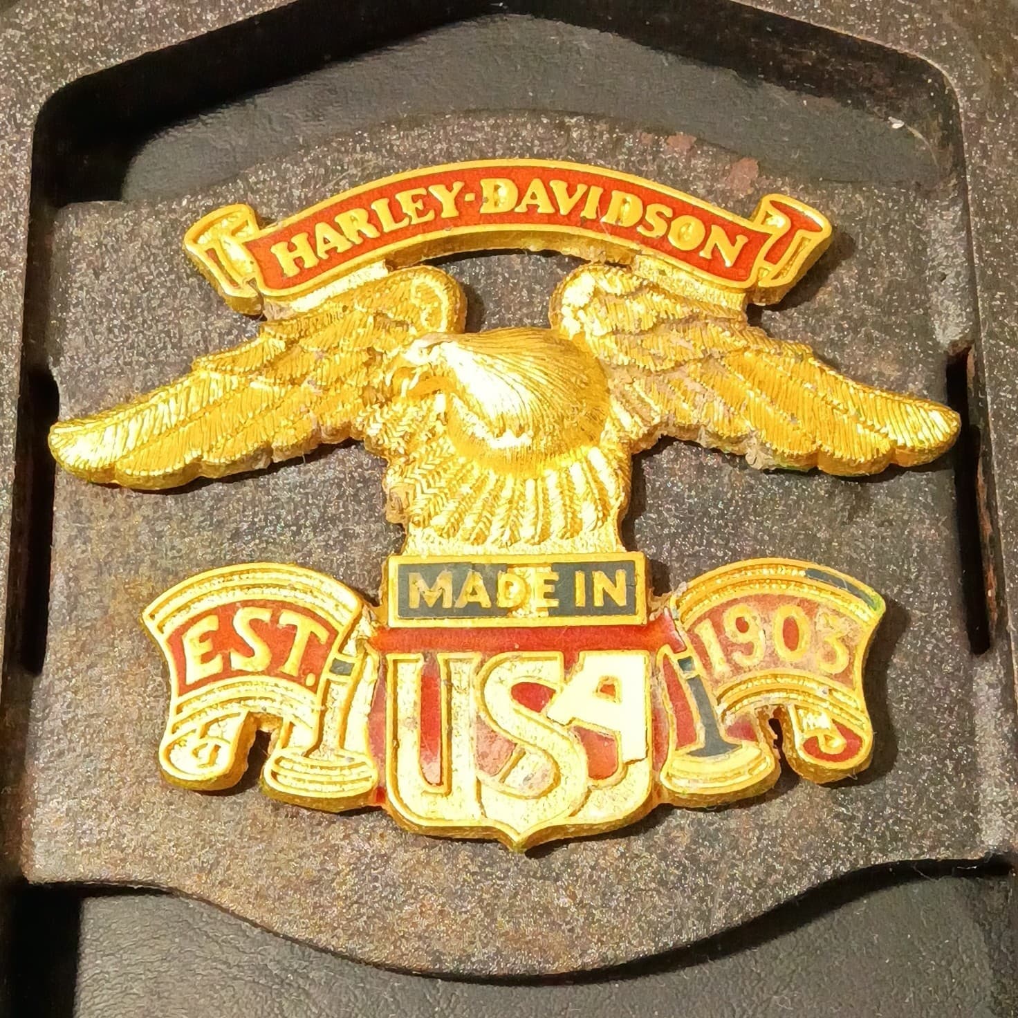 HARLEY DAVIDSON USA GOLDEN EAGLE HD Sissy Bar BACKREST (P24016380) - Thumbnail 6