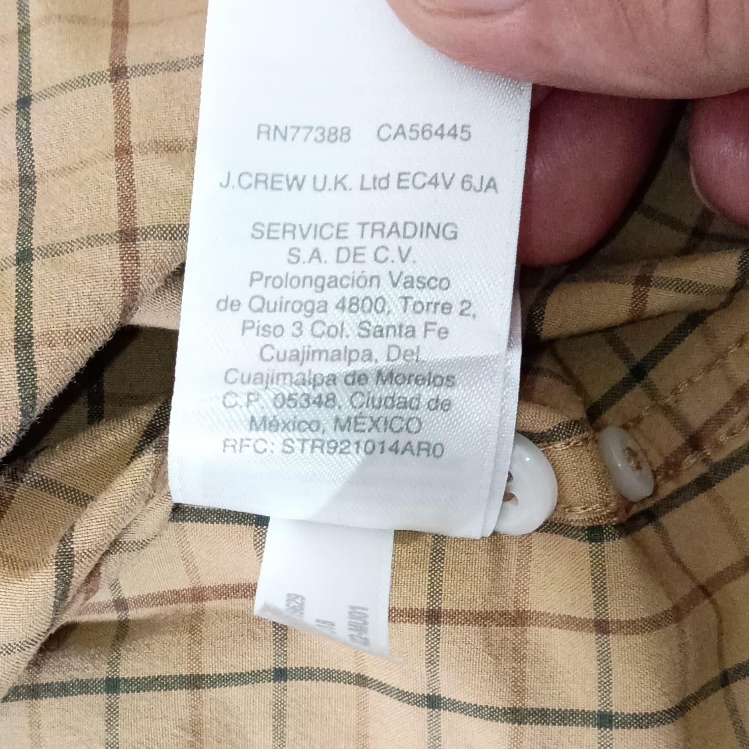 J.Crew Slim Fit Flex Oxford Brown Checkered Button Down Shirt Size large - Thumbnail 17