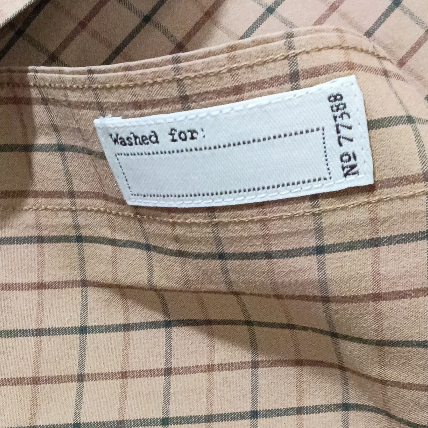 J.Crew Slim Fit Flex Oxford Brown Checkered Button Down Shirt Size large - Thumbnail 14