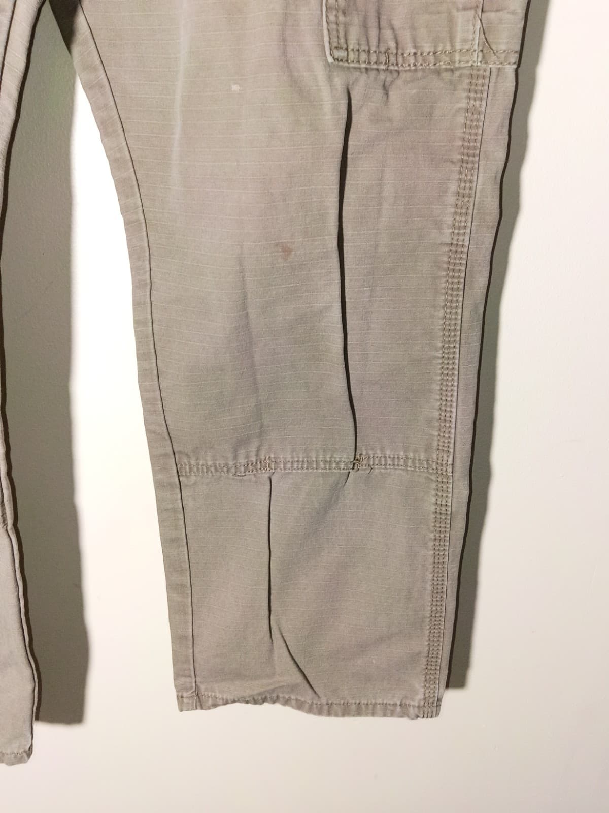 Wrangler Riggs Workwear Cargo Pants Mens Size 36x30 light tan colorway - Thumbnail 3