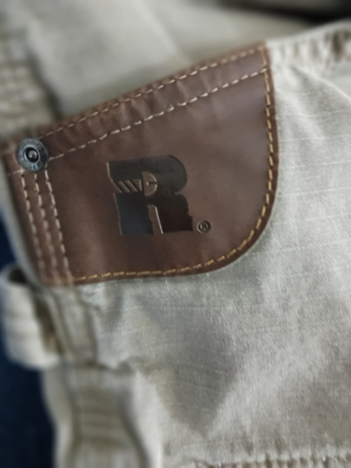 Wrangler Riggs Workwear Cargo Pants Mens Size 36x30 light tan colorway - Thumbnail 9