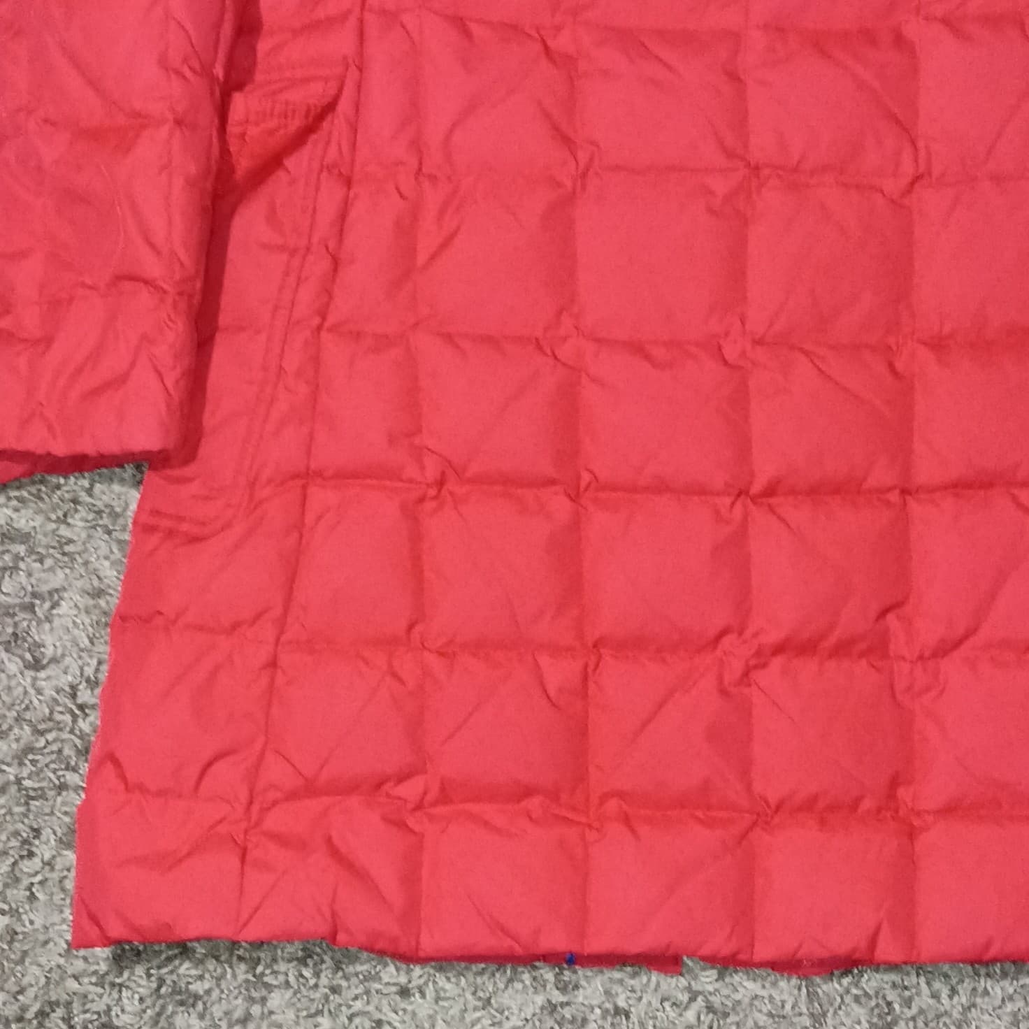 Tommy Hilfiger Coat Size Small Women Hooded Red Puffer Coat - Thumbnail 15
