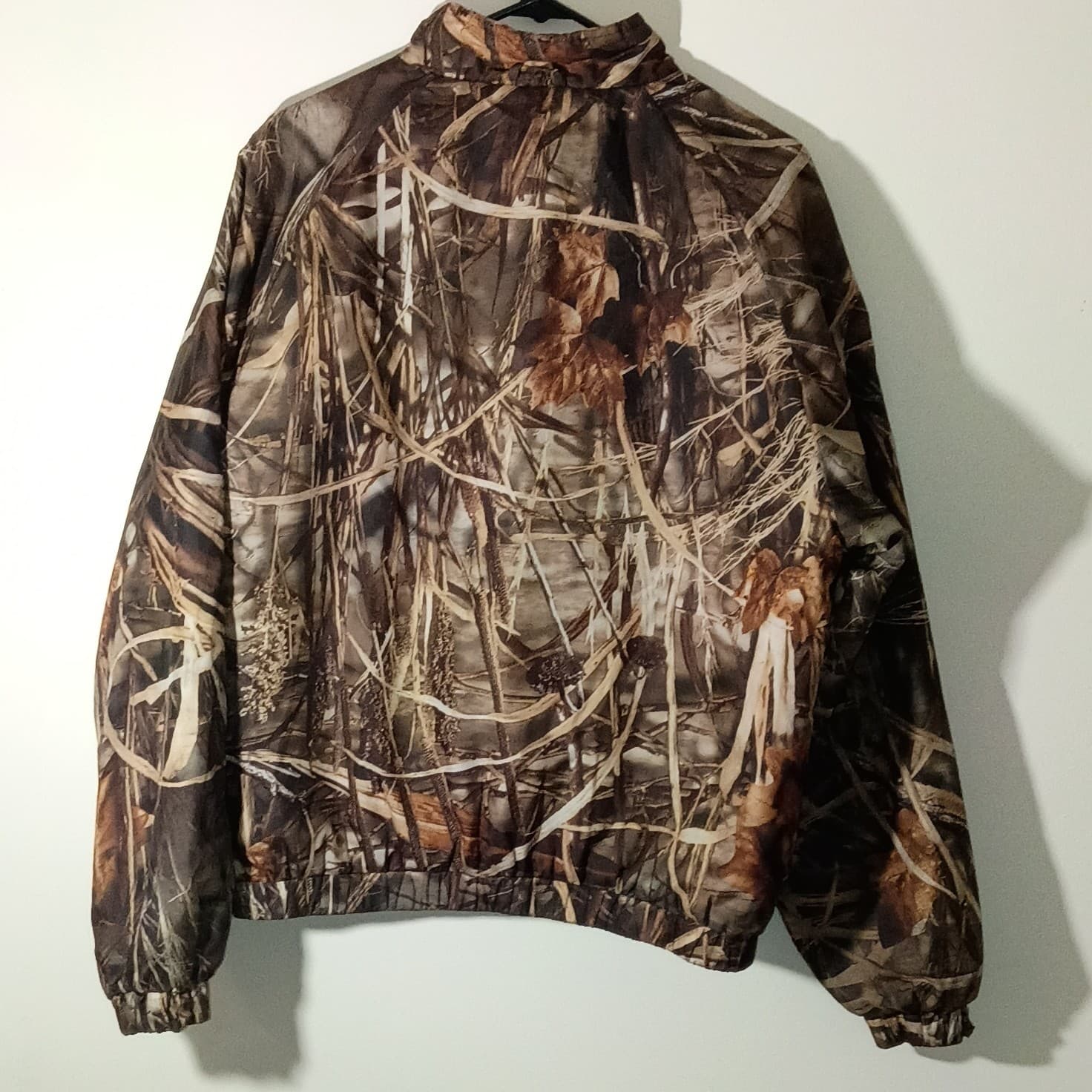 Gamehide Reversible Hunting Jacket Mens medium Camo Advantage MAX-4 HD Brown - Thumbnail 9