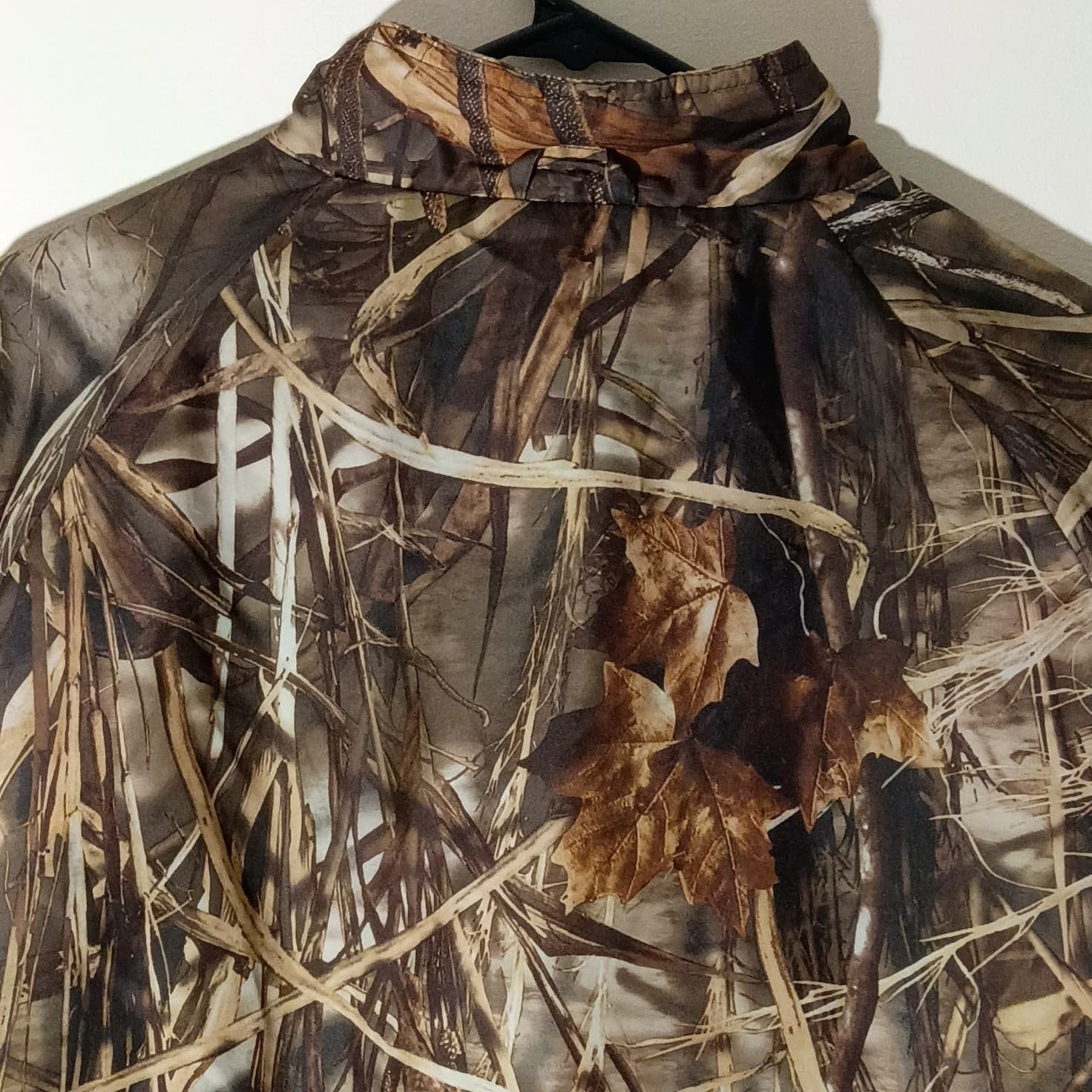 Gamehide Reversible Hunting Jacket Mens medium Camo Advantage MAX-4 HD Brown - Thumbnail 10