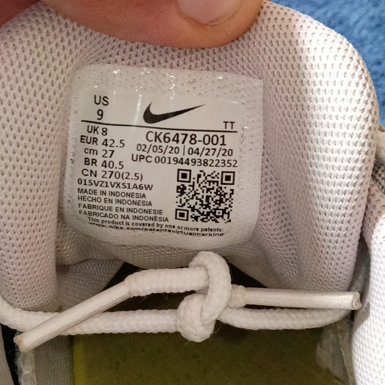 Size 9- Nike Air Max 95 Unearthed, Pre-Owned - Excellent - Thumbnail 3