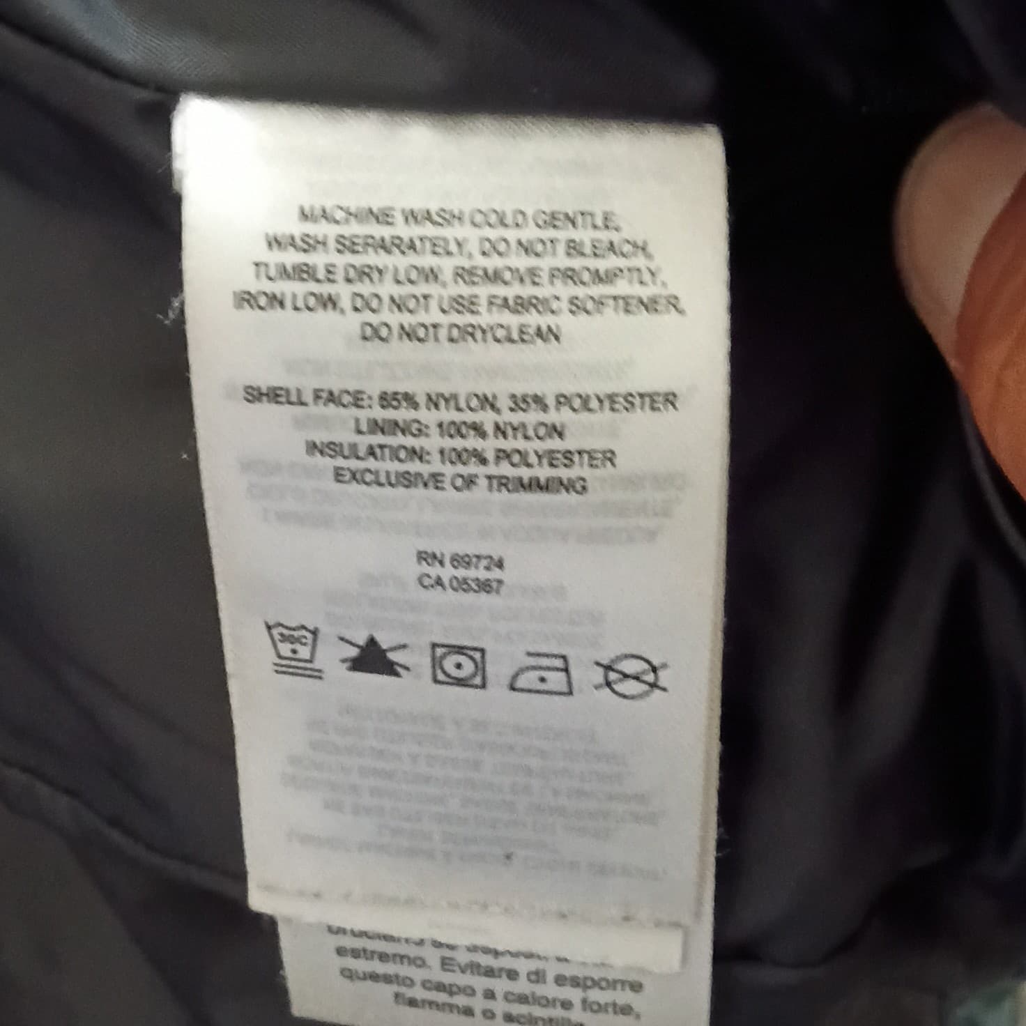 Columbia Blue Heathered Insulated Puffer Jacket Hooded Gorpcore Size XS - Thumbnail 19