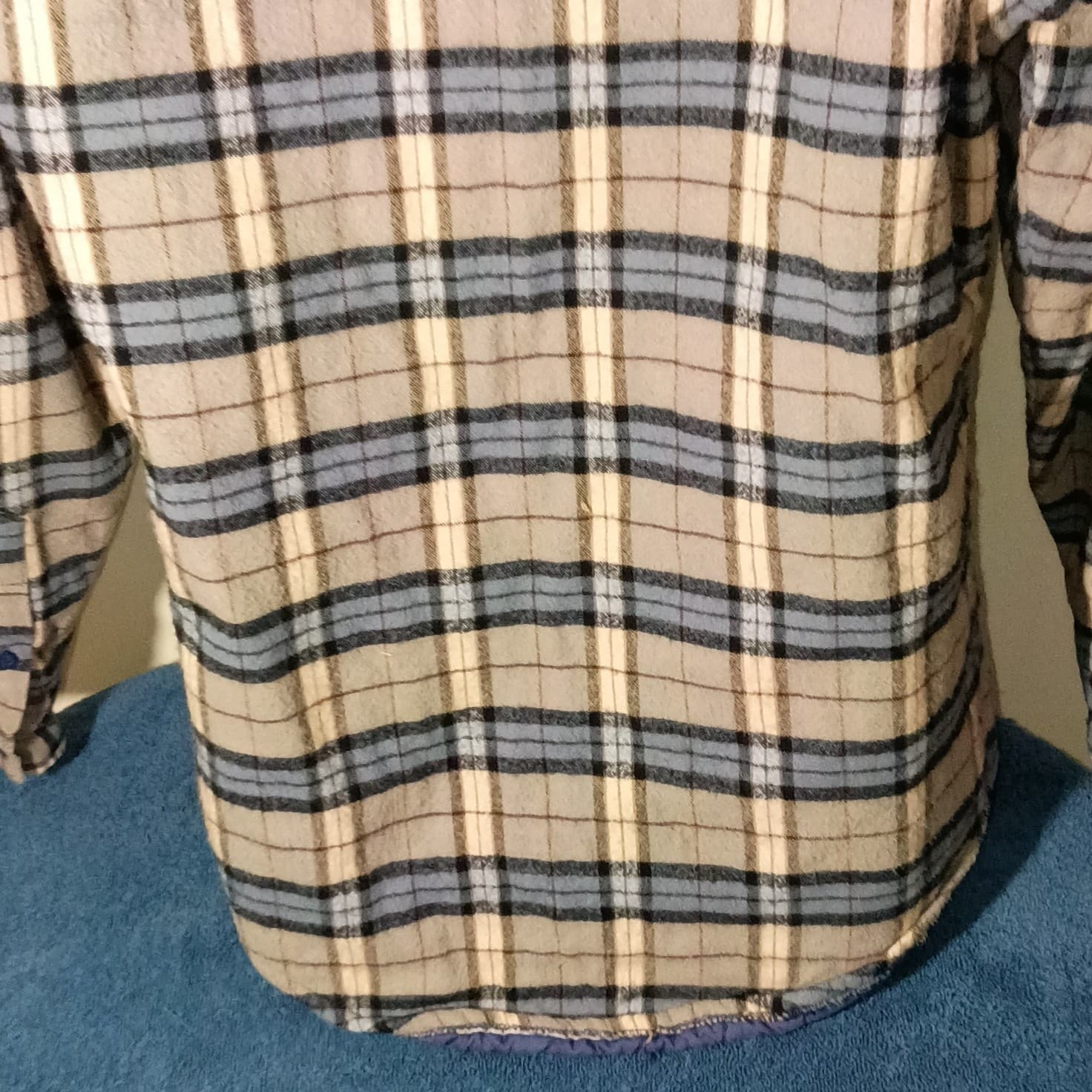 Vintage Pine Grove Wool Blend Flannel Button Down Long Sleeve Shirt. Size small - Thumbnail 10
