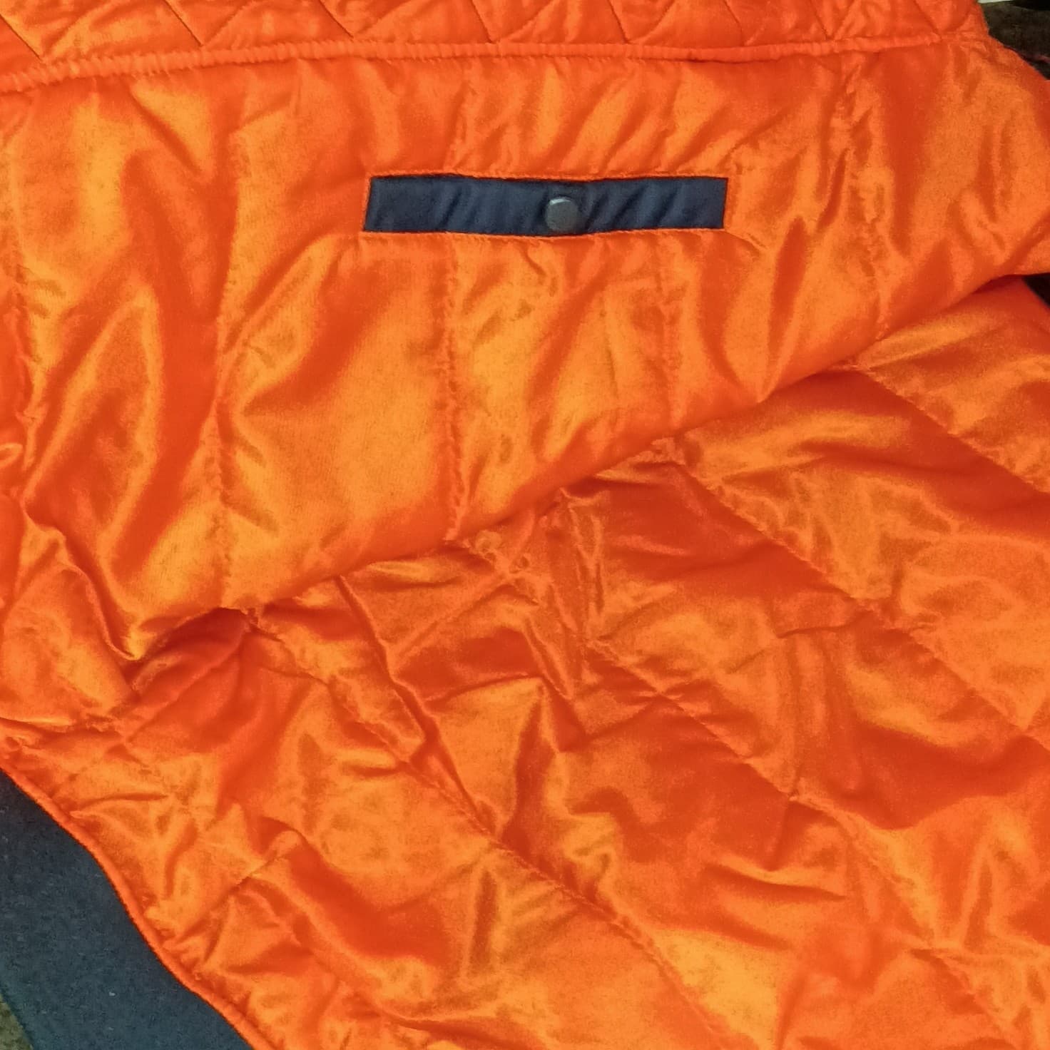 TOMMY HILFIGER REMOVABLE FAUX FUR MENS FULL ZIP BOMBER LOGO JACKET SZ: large - Thumbnail 22