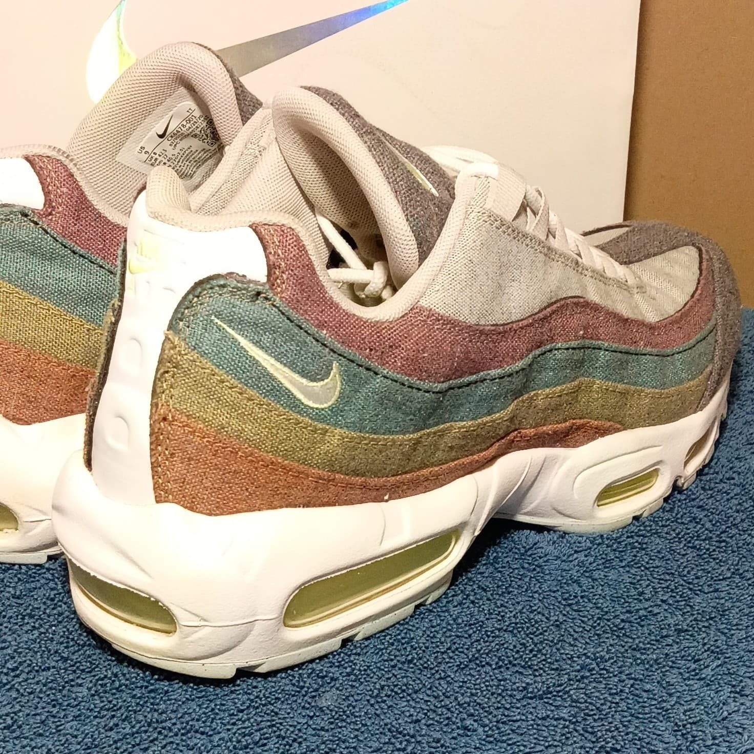 Size 9- Nike Air Max 95 Unearthed, Pre-Owned - Excellent - Thumbnail 7