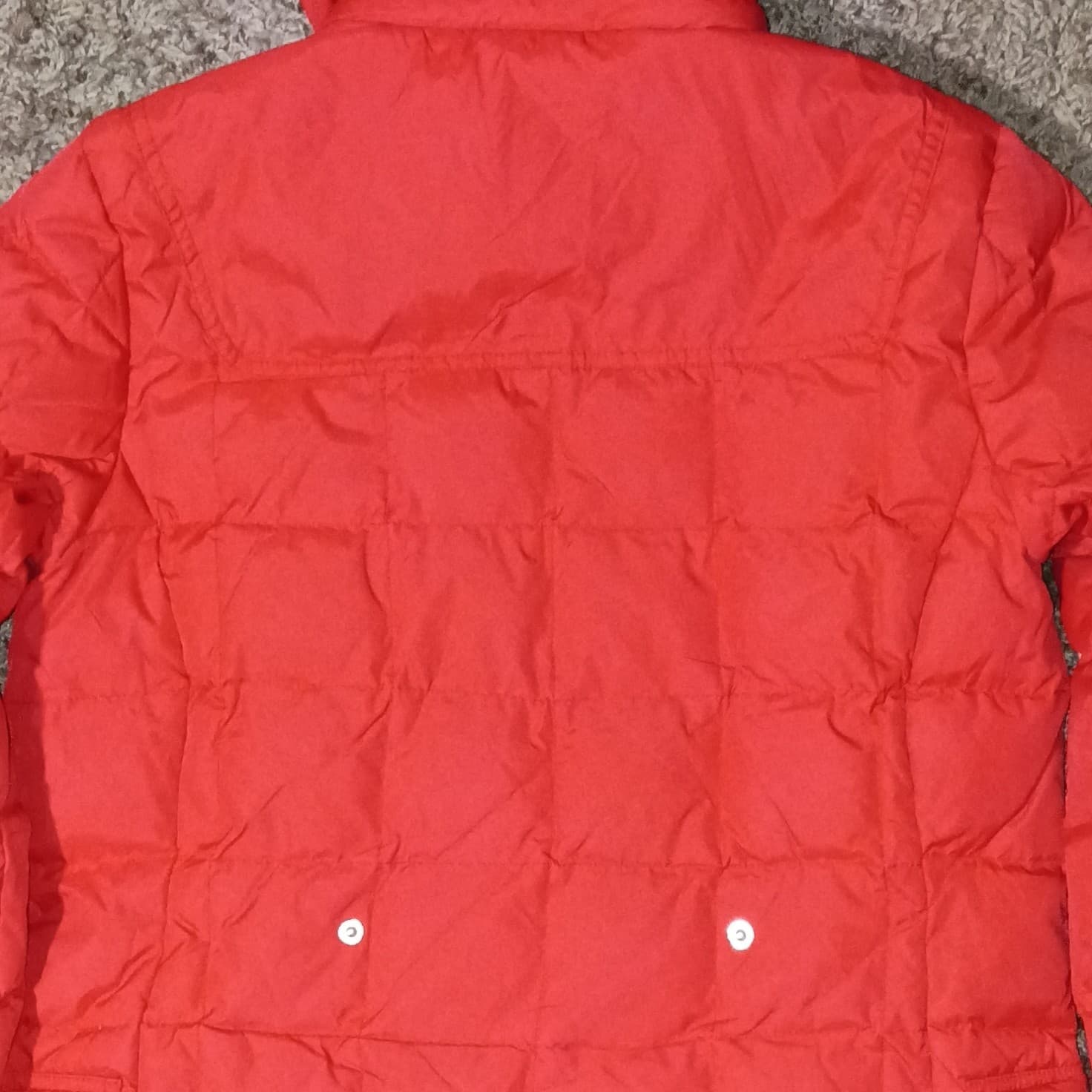 Tommy Hilfiger Coat Size Small Women Hooded Red Puffer Coat - Thumbnail 11