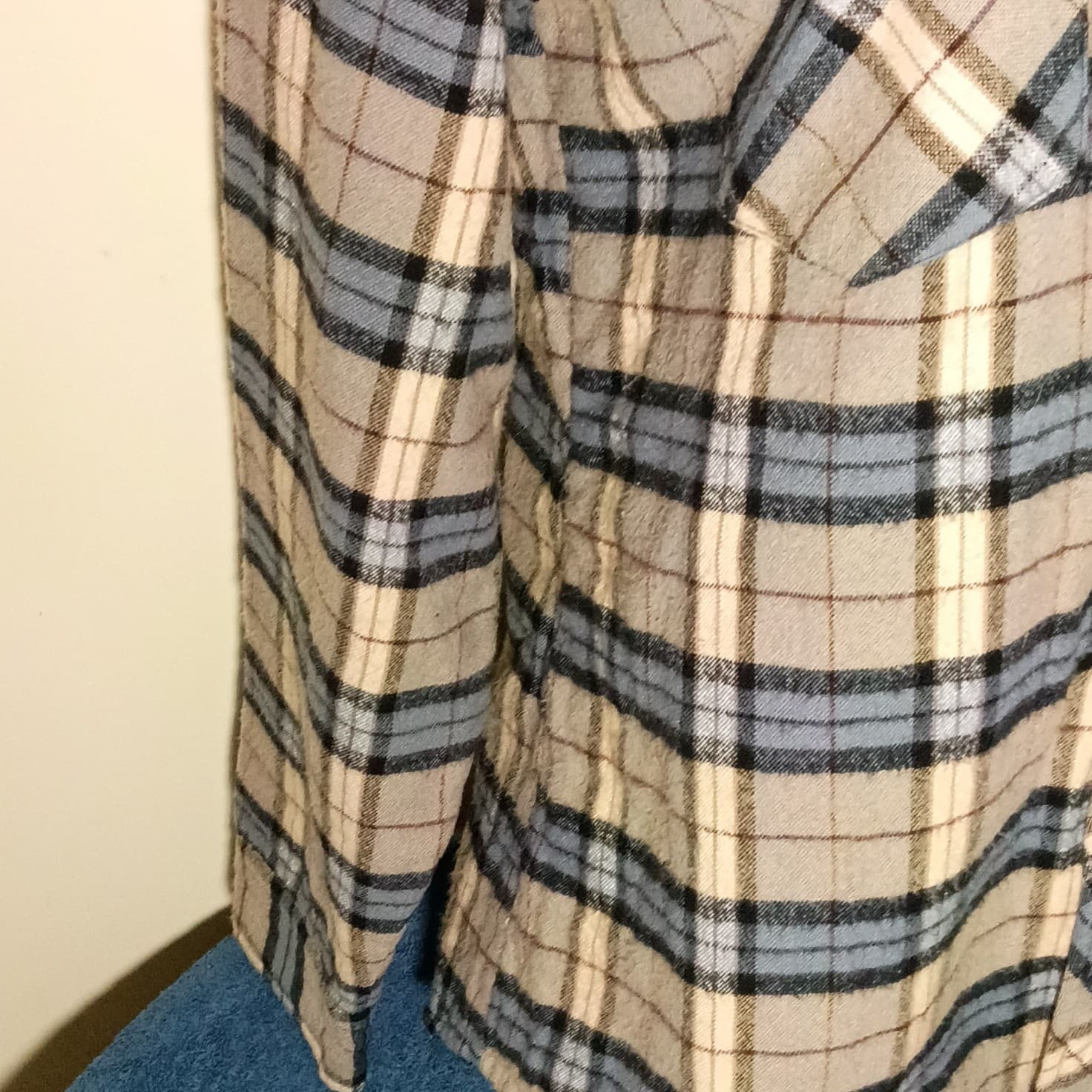Vintage Pine Grove Wool Blend Flannel Button Down Long Sleeve Shirt. Size small - Thumbnail 7