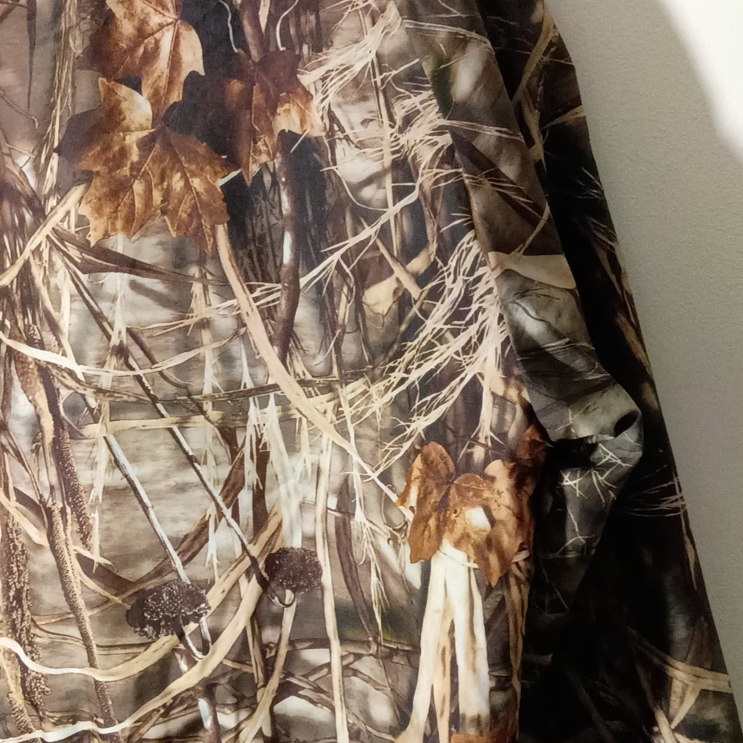 Gamehide Reversible Hunting Jacket Mens medium Camo Advantage MAX-4 HD Brown - Thumbnail 11