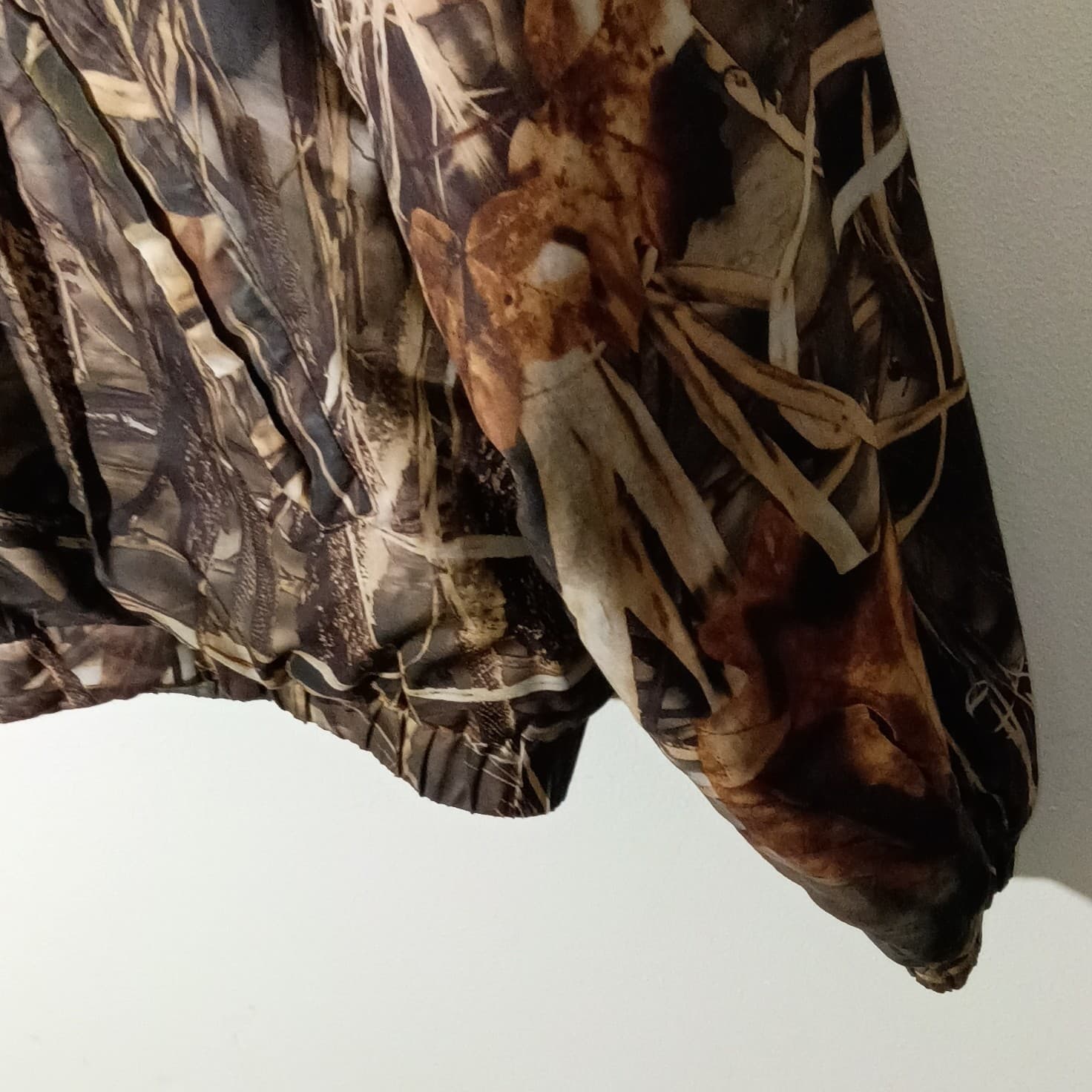 Gamehide Reversible Hunting Jacket Mens medium Camo Advantage MAX-4 HD Brown - Thumbnail 6