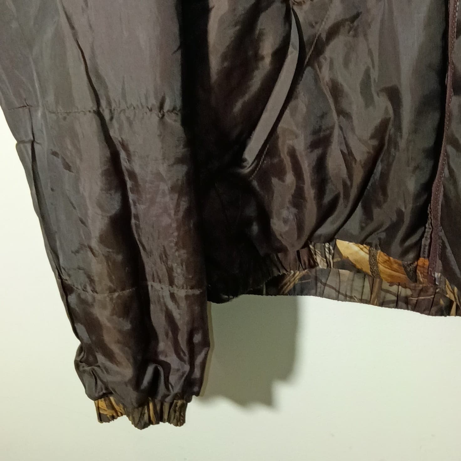 Gamehide Reversible Hunting Jacket Mens medium Camo Advantage MAX-4 HD Brown - Thumbnail 22
