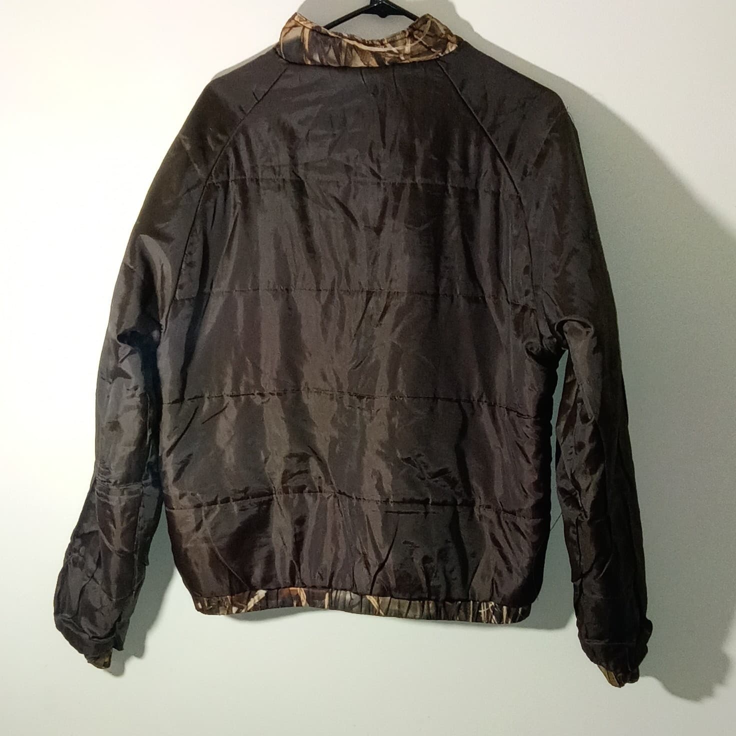 Gamehide Reversible Hunting Jacket Mens medium Camo Advantage MAX-4 HD Brown - Thumbnail 24