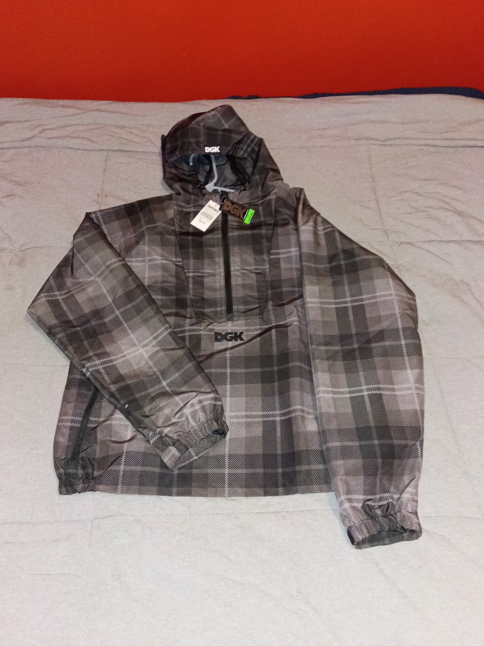 Dgk quarter zip jacket brand new with tags