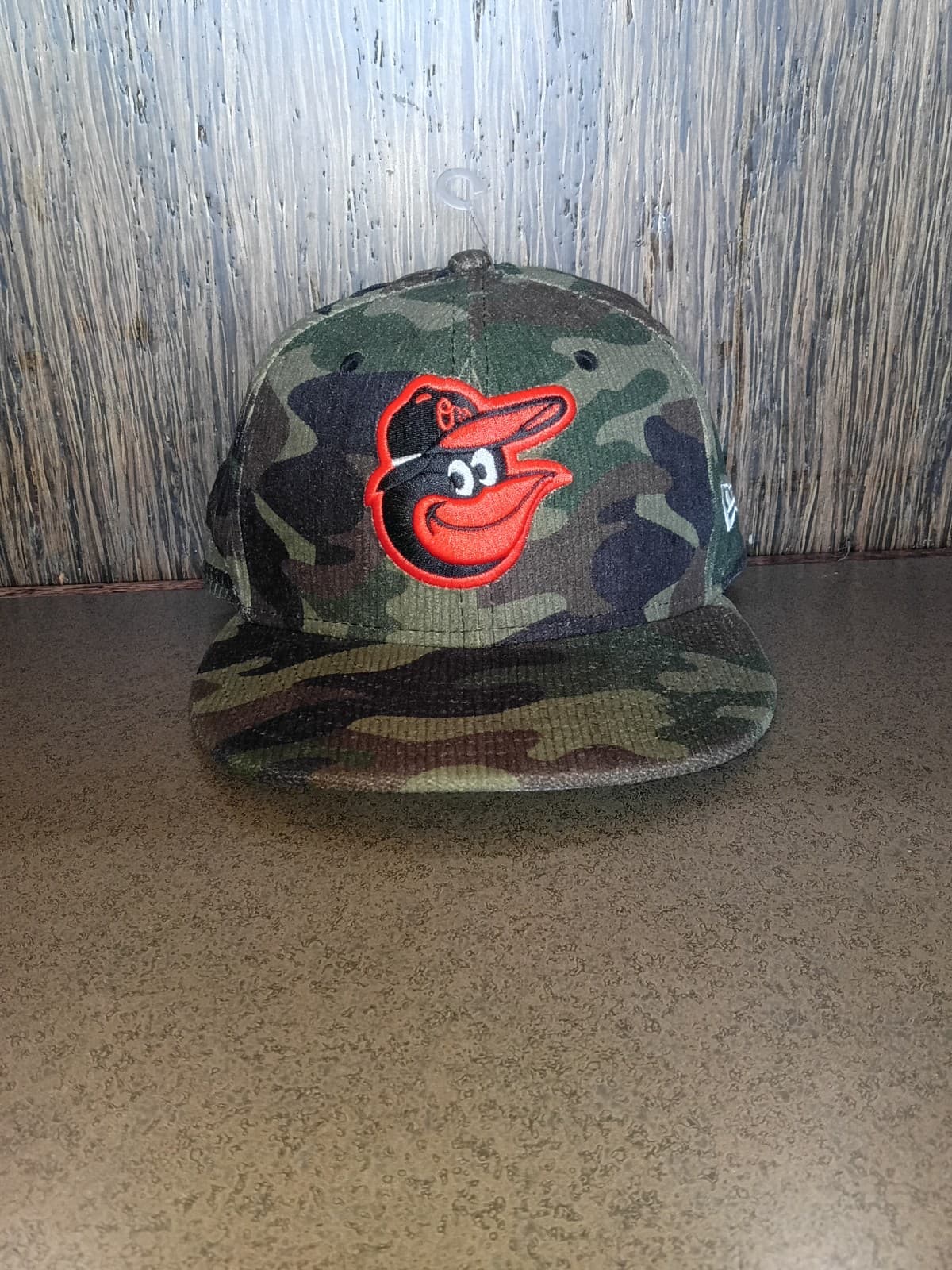 New era fitted cap 5950 size 7 and 1/4 brand new with tag Baltimore Orioles camo