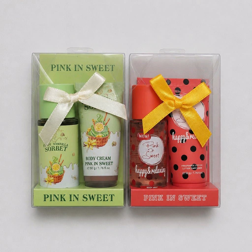 Pink in Sweet Body Cream and Mist Gift Set