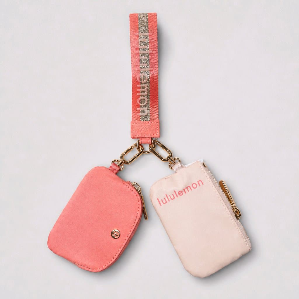 Lululemon Dual Pocket Keychain Pouch Set