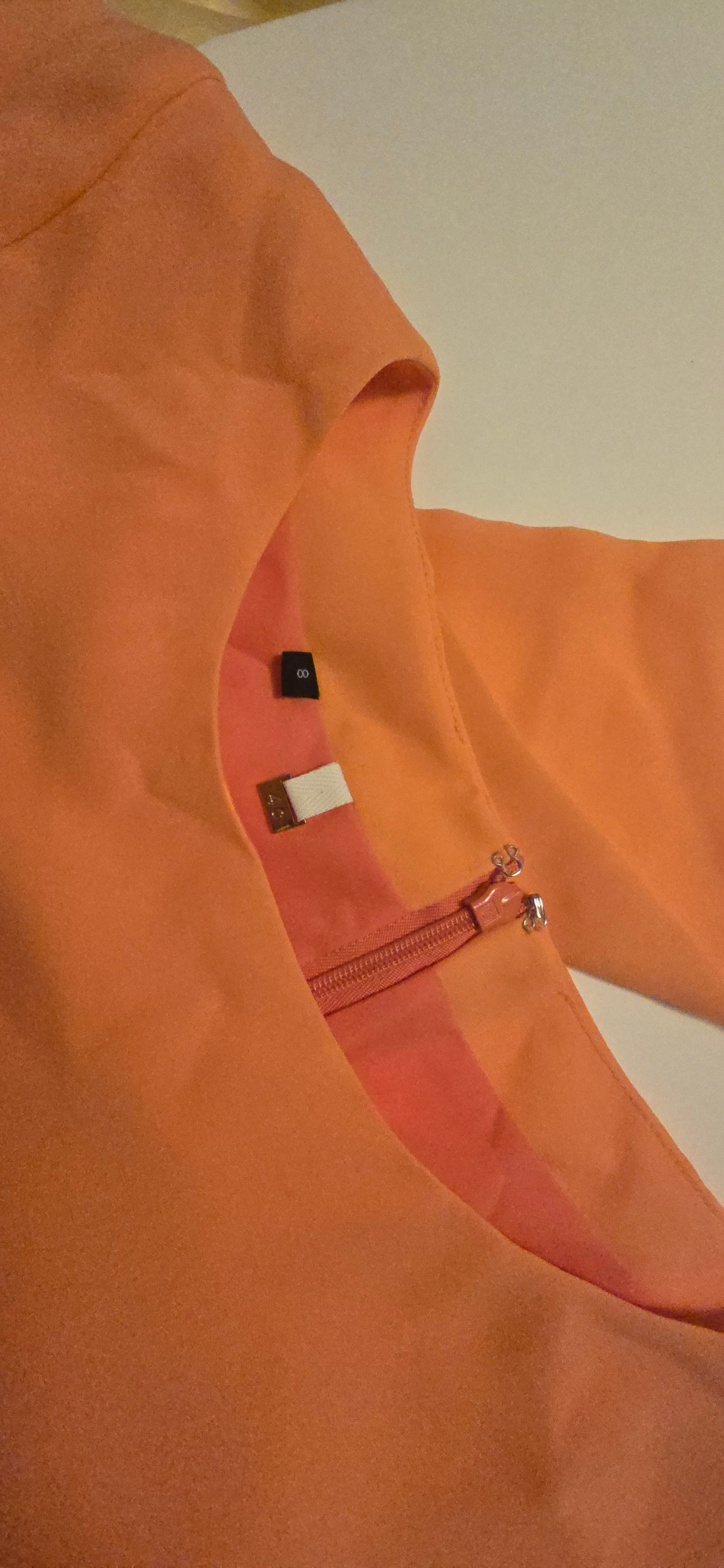 4.collective Coral 3/4 Sleeve Shift Dress - Thumbnail 5