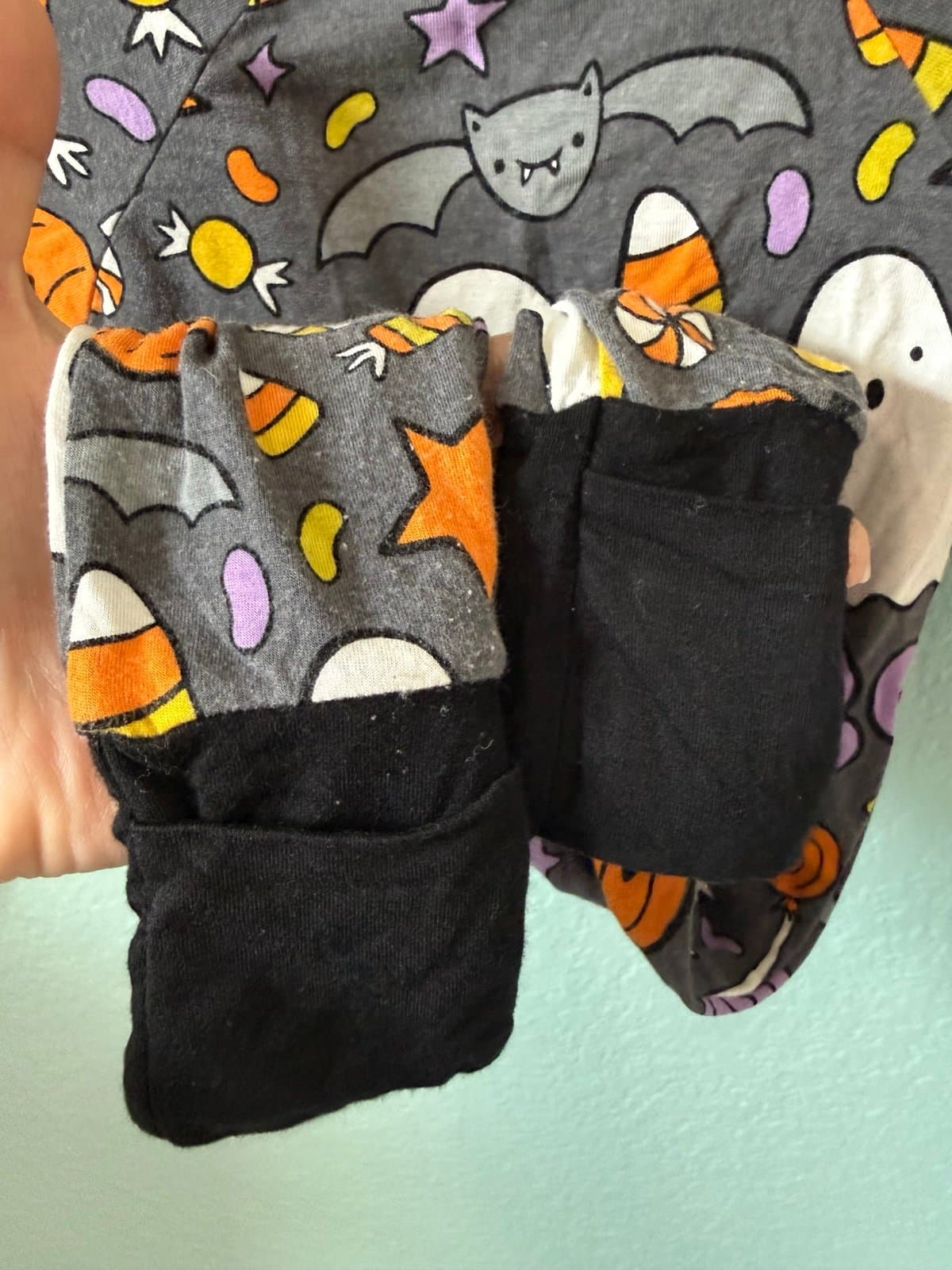 Little Sleepies Hey boo newborn zippy - Thumbnail 2