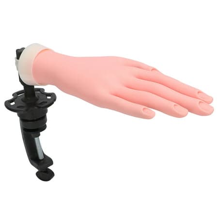 Nail Art Training Hand  Nail Mannequin Hands for Nails Practice Nail Practice Hands for Art Display for Manicure