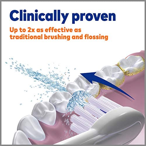 Waterpik Genuine Full Size Replacement Brush Heads with Covers for Sonic-Fusion Flossing Toothbrush SFFB-2EW  2 Count White - Thumbnail 5