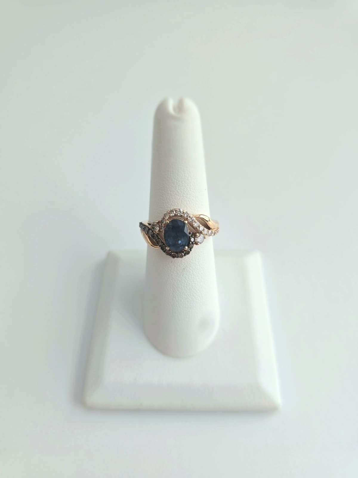 Le Vian Very Rare Trunk Show Blueberry Sapphire Ring Size 6.75 - only 3 made! - Thumbnail 2