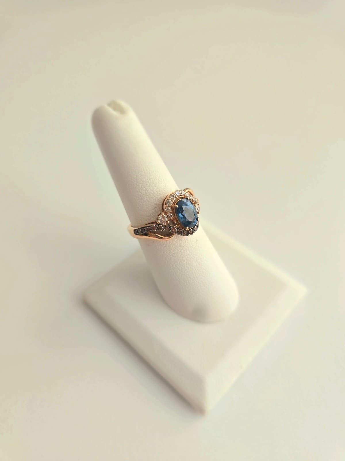 Le Vian Very Rare Trunk Show Blueberry Sapphire Ring Size 6.75 - only 3 made! - Thumbnail 3
