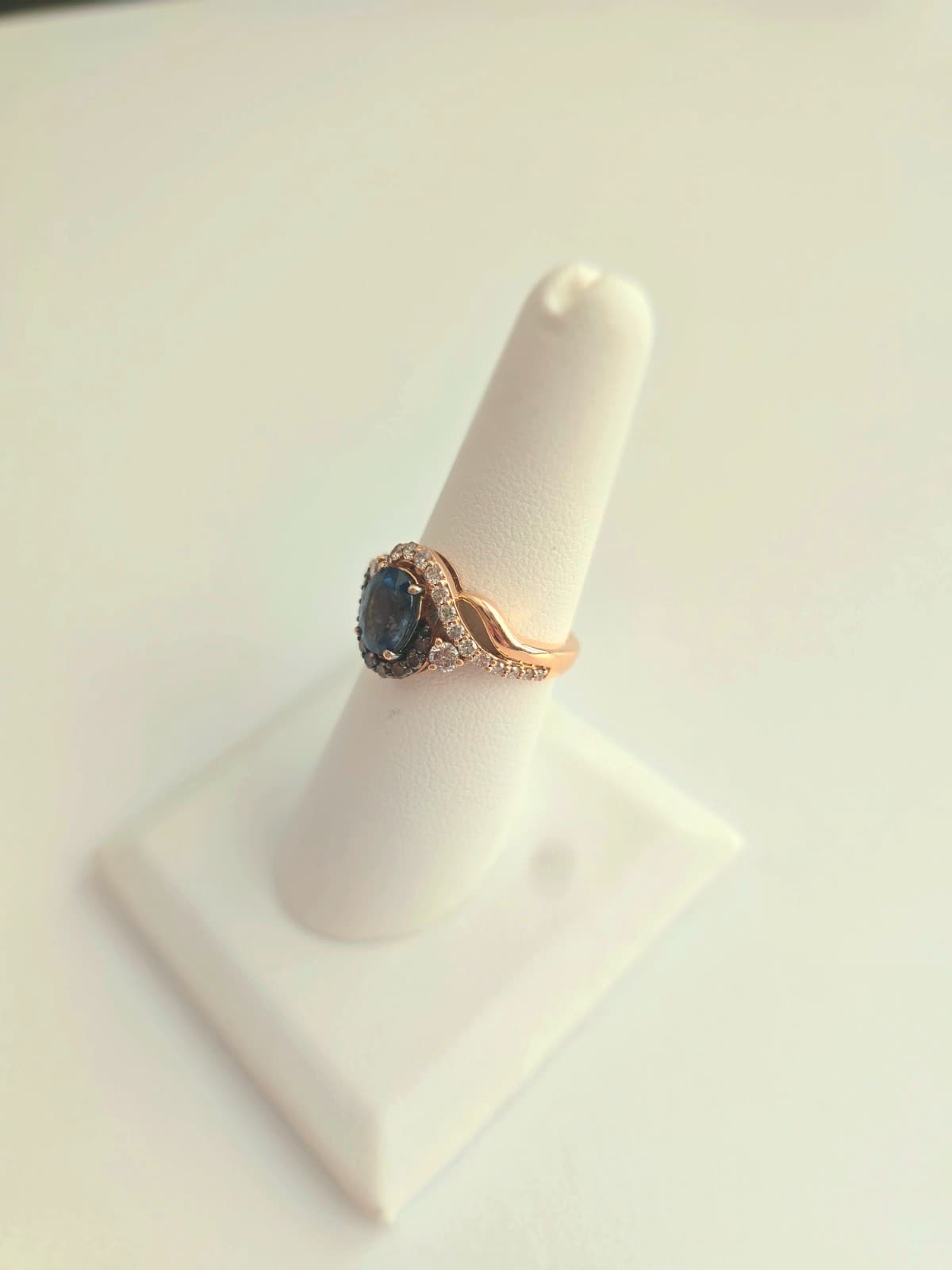 Le Vian Very Rare Trunk Show Blueberry Sapphire Ring Size 6.75 - only 3 made! - Thumbnail 4