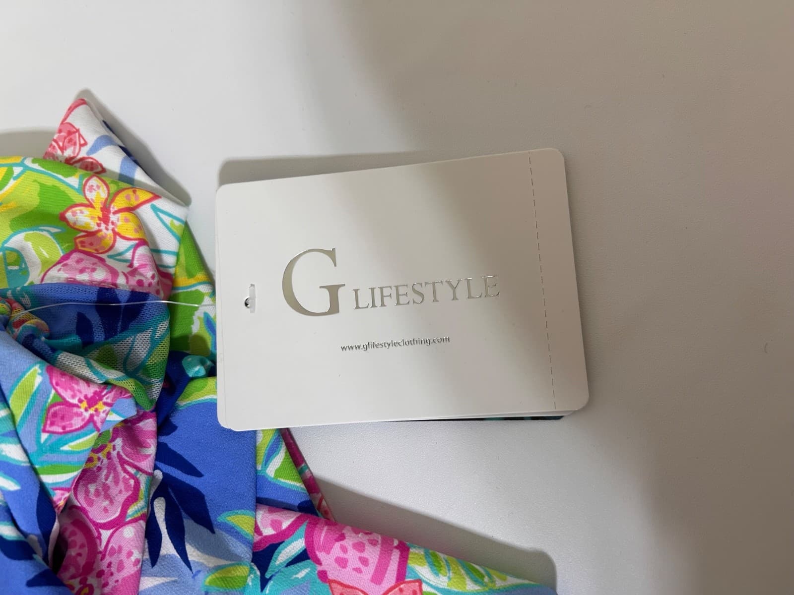 NWT G Lifestyle Tropical Long Sleeve Sun Protection Top Size XS Golf Tennis a1 - Thumbnail 6